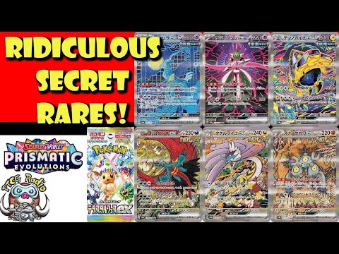 Ridiculous Secret Rare Pokémon Revealed! Stunning Special Illustration Rare Cards!(Pokemon TCG News)