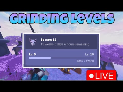 Grinding Levels In Season 12 (Roblox Bedwars Live 🔴)