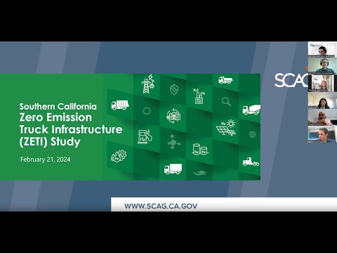 Southern California Zero Emission Truck Infrastructure Study Technical Advisory Committee Meeting #4