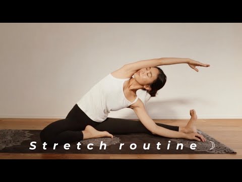 Stretch routine【寝る前にオススメ☽下半身のストレッチルーティン】