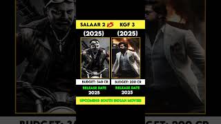 Salaar 2 vs Kgf 3 Movie Release Date Comparison || #salaar2 #kgf3 #shorts #boxoffice #filmystar