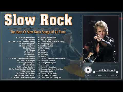 Scorpions, Aerosmith ,Bon Jovi ,White Lion, Ledzeppelin ,The Eagles - Best Slow Rock Ballads 80s90s