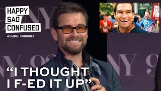 THE BOYS' Antony Starr watches iconic Homelander scene