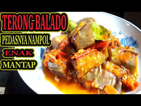 RESEP TERONG BALADO PEDAS MANIS ALA EVA