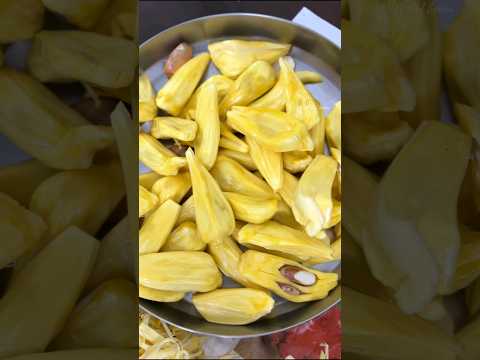 పనస తొనలు || Jack Fruit || Seasonal Fruits || How to cut a jackfruit #jackfruit #ytshorts #shorts