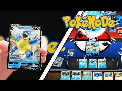 Blastoise V Deck Battle | Blastoise V Battle Deck Opening and Battle