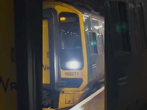 158771 departing Exeter St David’s heading to Barnstaple