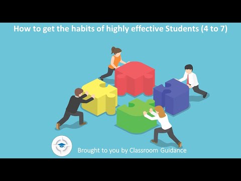 How to get the Habits of Highly Effective Students Part II (Habits 4 to 7)