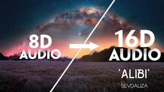 SEVDALIZA - ALIBI [16D AUDIO | NOT 8D]🎧 | FT. PABLLO VITTAR & YSEULT