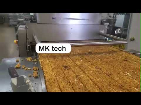 Granola bar making machine crispy rice treats making machine