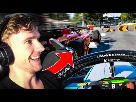 Racing on F1 24 But it's Without Rules