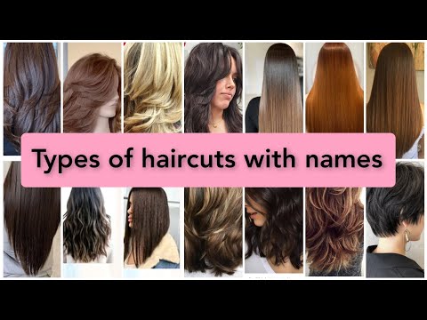 Types of haircut for girls with names || Latest Haircut for women 2024 ||#viral#haircut#hairstyle