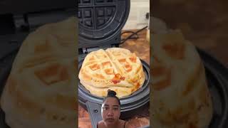 #waffle #food #stuffedpizza #airfryer #wafflelove #pizza #miniwaffles #foodie #waffletime #musica