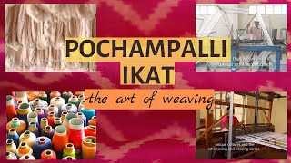 Documentary On Pochampalli Weaving Process | Art Of Weaving | Ikat Sarees