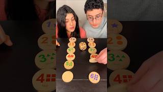 Memory Dice Challenge! #boardgames #couple #fun #gamenight #shorts