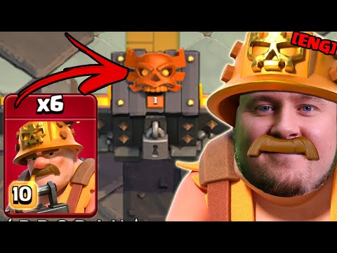 FULL RISK with SUPER MINERS in the Clan War League (Clash of Clans)