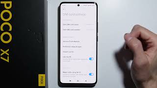 Poco X7: How to Turn Off 5G?