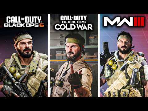 Black Ops 6 vs MW3 vs Cold War - Physics & Details Comparison