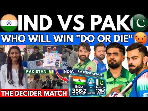 IND🇮🇳vs PAK🇵🇰 “Clash of Kings”| WHO WILL WIN? | Angry Pakistani Public Reaction