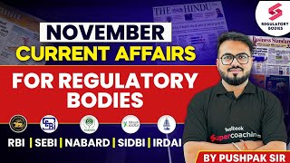 Finance Current Affairs for RBI | SEBI | NABARD | RBI Grade B General Awareness 2024 | Pushpak Sir