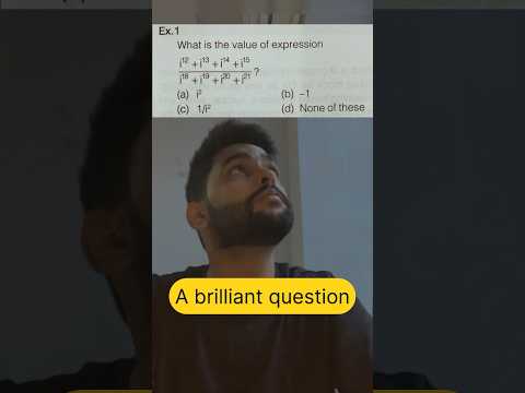 A brilliant complex number problem | Can you solve it⁉️ #mathematics #complexnumbers