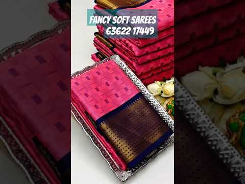 Fancy Soft Sarees # shorts # yt shorts