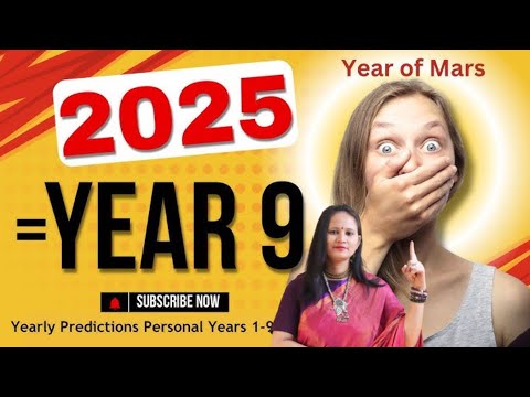 2025 Year of Mars - Personal Years 1-9 Numerology #PersonalYear #Numerology #Numerology2025