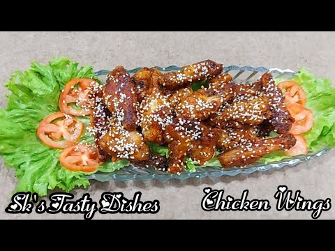 Very Tasty And Easy Chicken Honey Wings Recipe | Sweet Wings | Sk's Tasty Dishes