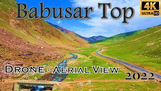 Gittidas Babusar Top, Pakistan 2022 - Drone Aerial View 4K