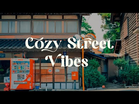 Cozy Street Vibes 🏮 Calm Japanese Lofi for Deep Relaxation and Study