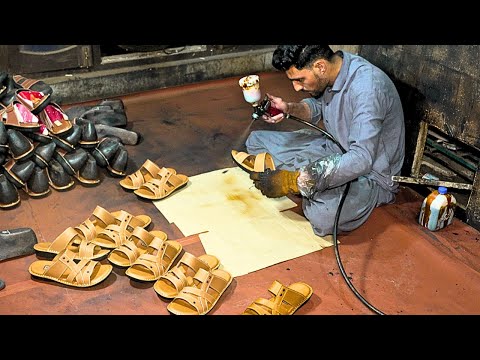 How Peshawari Shoes Are Made