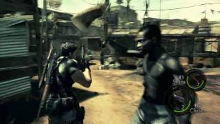 Resident Evil 5 Gameplay Co-Op Xbox Live 360 PS3