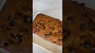 pumpkin chocolate bread🎃✨ #pumpkinspice #bread #fallvibes #fall #baking #bakingrecipe #yummy #food