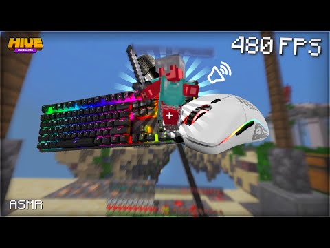 480 fps /  Hive Skywars 1v1 / ASMR