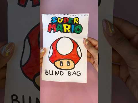 Super mario blind bag! #papersquishy #blindbag #papercraft #diy #crafts #craftideas #squishy