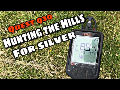 HUNTING THE HILLS FOR SILVER Metal Detecting UK