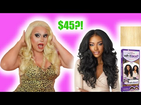 CAN A $45 HD LACE WIG SLAY? WHAT LACE? 13x6 LATISHA SYNTHETIC WIG