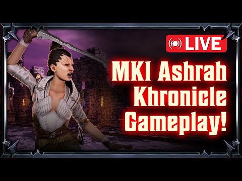 MK1 Ashrah Khronicle Gameplay! - Livestream - Mortal Kombat: Onslaught - MKO