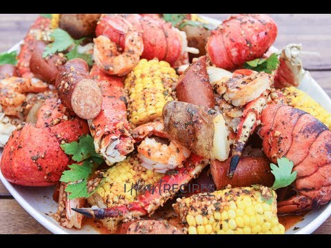 Seafood Boil with Creole Butter Sauce - I Heart Recipes