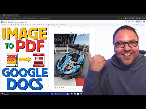 How to Convert Image to PDF | Convert Photo To PDF (Free with Google Docs)