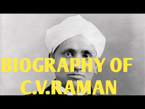 Biography Of Sir C.V.Raman #truefacts #cvraman