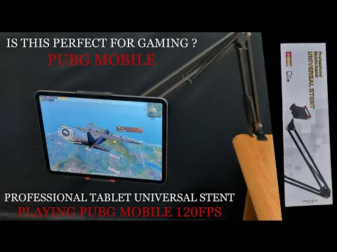 PLAYING PUBG MOBILE IN PROFESSIONAL MOBILE TABLET UNIVERSAL STENT | IS THIS BETTER FOR GAMING ?