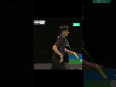 What A Big Smash From #tanboonheong #badminton #janganganjiong