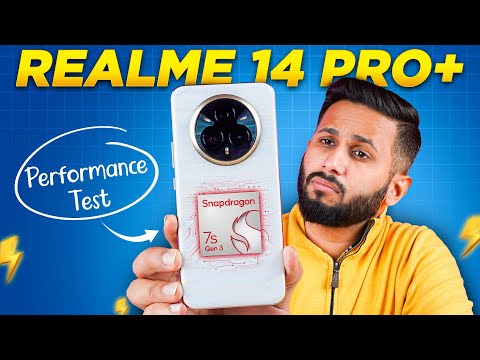 Realme 14 Pro+ first look - Camera and performance test | SD 7s Gen 3 SoC