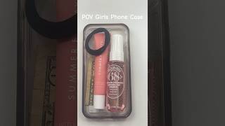 Pov girls phone case #phonecase #preppy #skincare #makeup #trend #fypシ 🫶💗🩷🎀🌸🏐