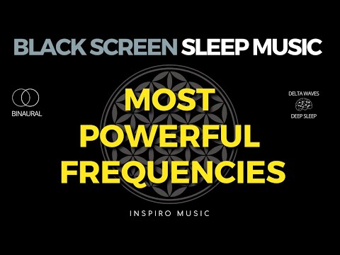 HEALING SLEEP MUSIC ★ Full Body Healing ★ BLACK SCREEN