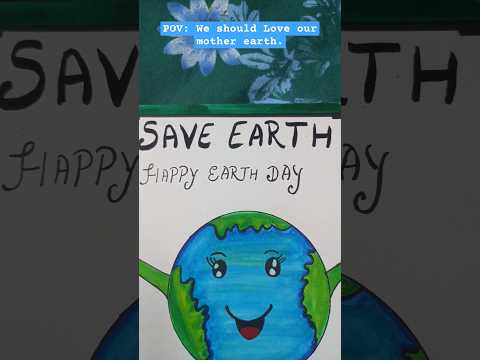 Earth Day Drawing #shorts