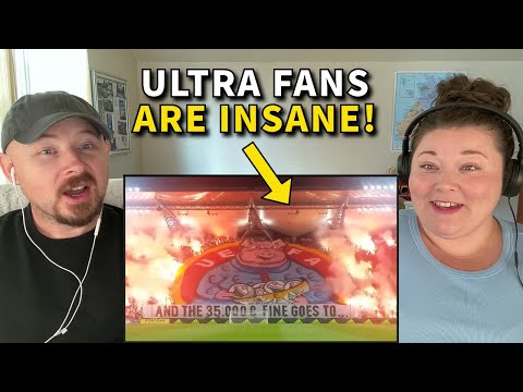 World's Best Football Fans/Ultras: EUROPE | Americans React! 🤯