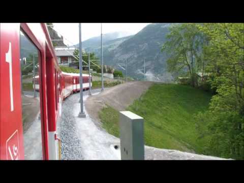 Zermatt-Brig avec le Matterhorn Gotthard Bahn MGB