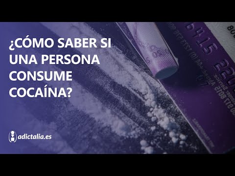 Cómo saber si una persona consume cocaína